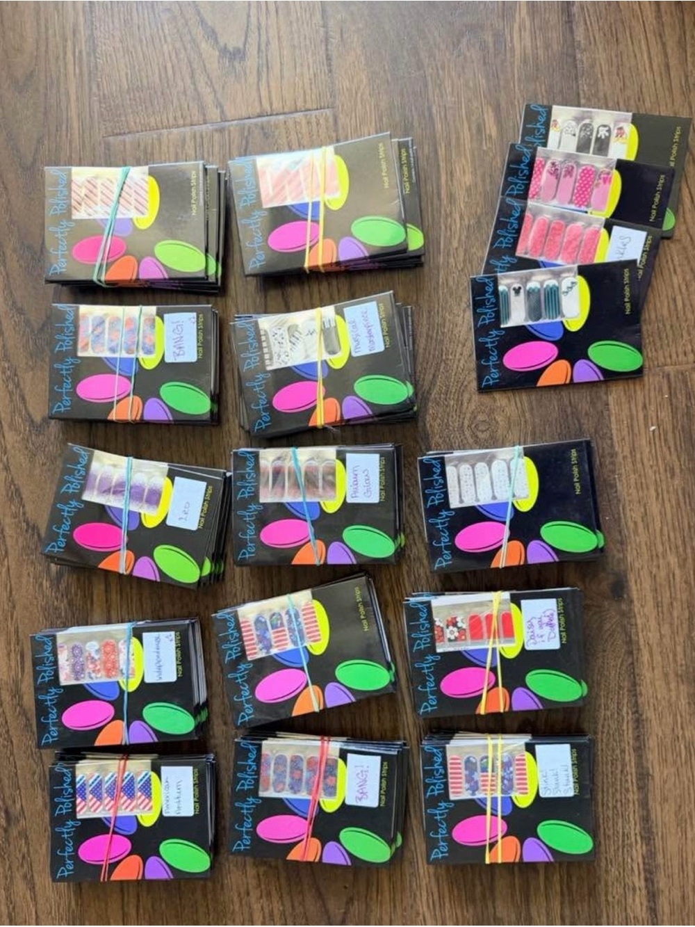 Perfectly Polished Peel-Off Nail Wraps — Multicolor